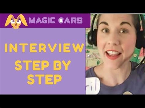 Magic ears interview